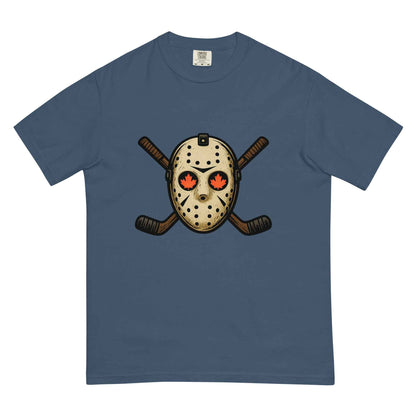 Hockey Mask Haunt Unisex garment-dyed heavyweight t-shirt