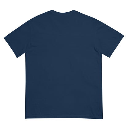Haunted Halloween House Unisex garment-dyed heavyweight t-shirt  from Rare Plus Apparel – unique movie & pop culture inspired design.