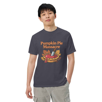 Pumpkin Pie Massacre Unisex garment-dyed heavyweight t-shirt
