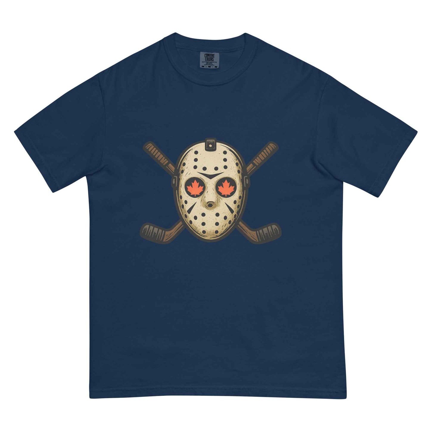 Hockey Mask Haunt Unisex garment-dyed heavyweight t-shirt