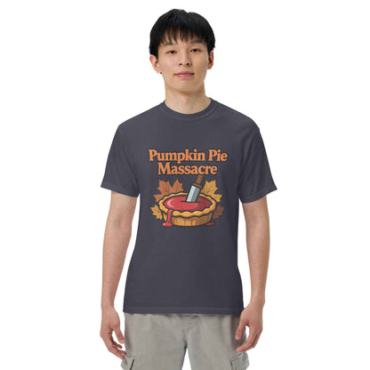 Pumpkin Pie Massacre Unisex garment-dyed heavyweight t-shirt