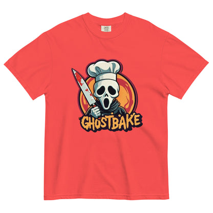 GhostBake Unisex garment-dyed heavyweight t-shirt  from Rare Plus Apparel – unique movie & pop culture inspired design.