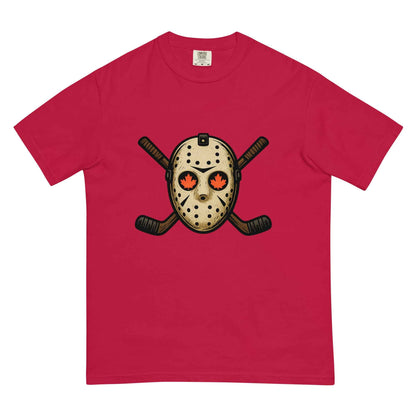 Hockey Mask Haunt Unisex garment-dyed heavyweight t-shirt