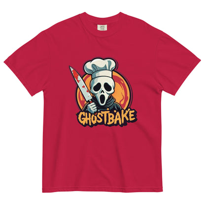 GhostBake Unisex garment-dyed heavyweight t-shirt  from Rare Plus Apparel – unique movie & pop culture inspired design.