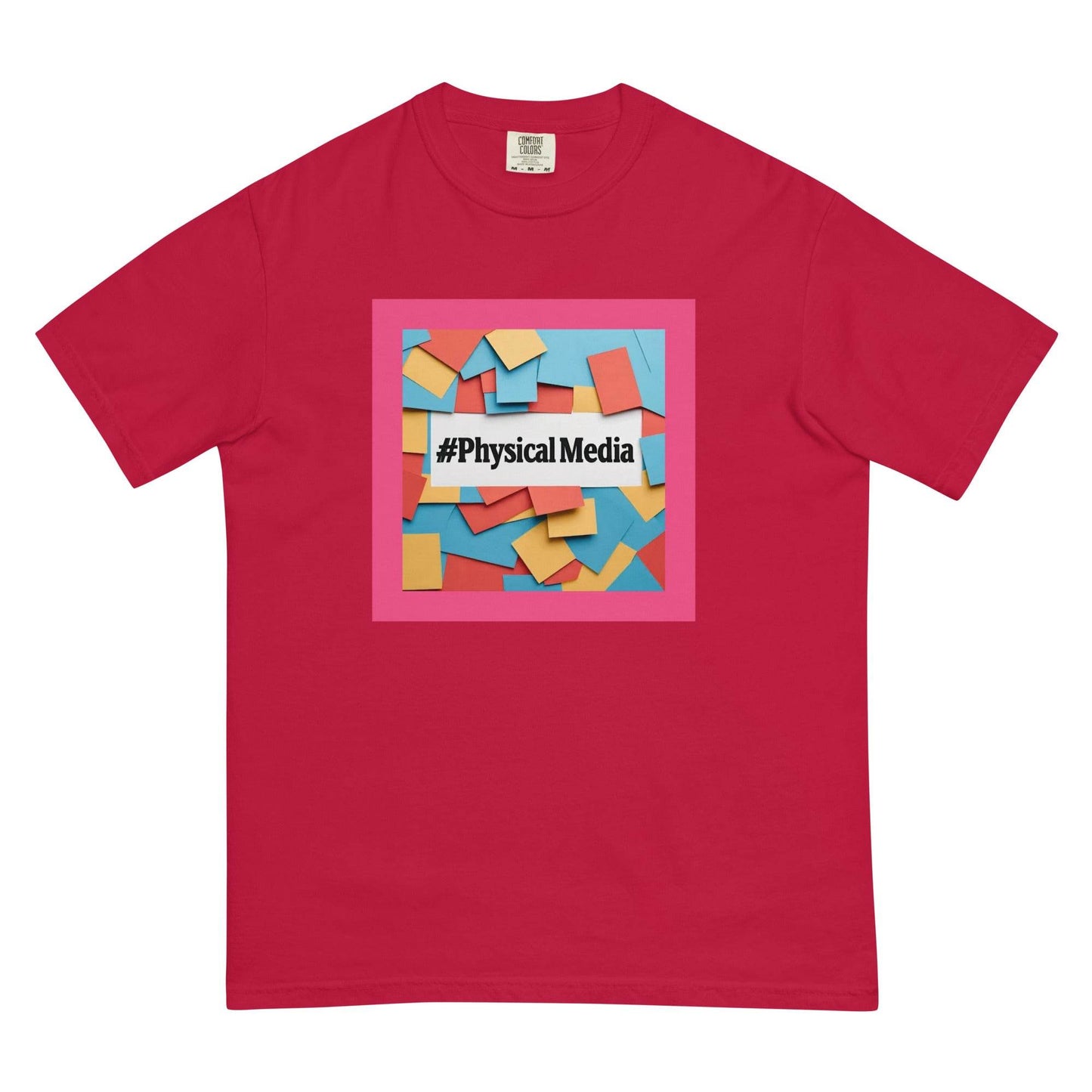 #PhysicalMedia Unisex garment-dyed heavyweight t-shirt - Rare Plus Apparel!