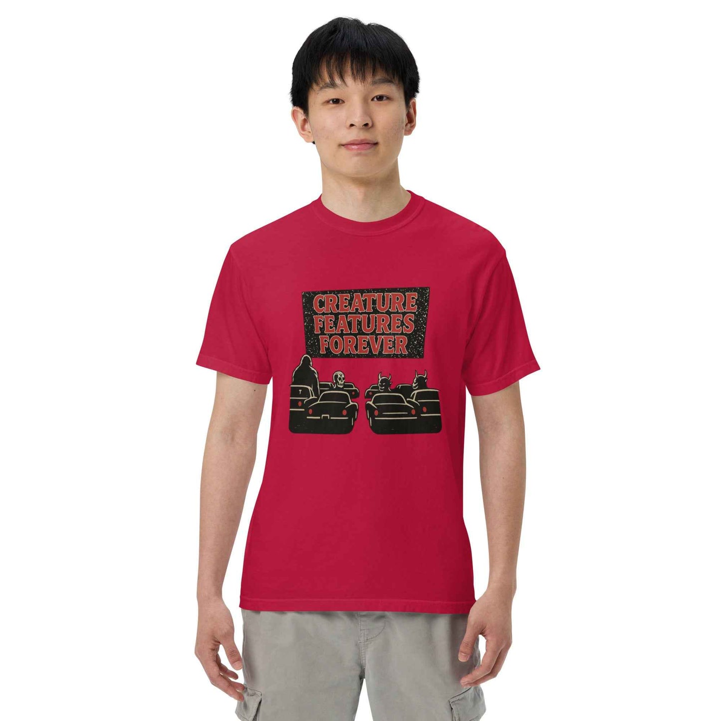 Creature Features Forever Unisex garment-dyed heavyweight t-shirt
