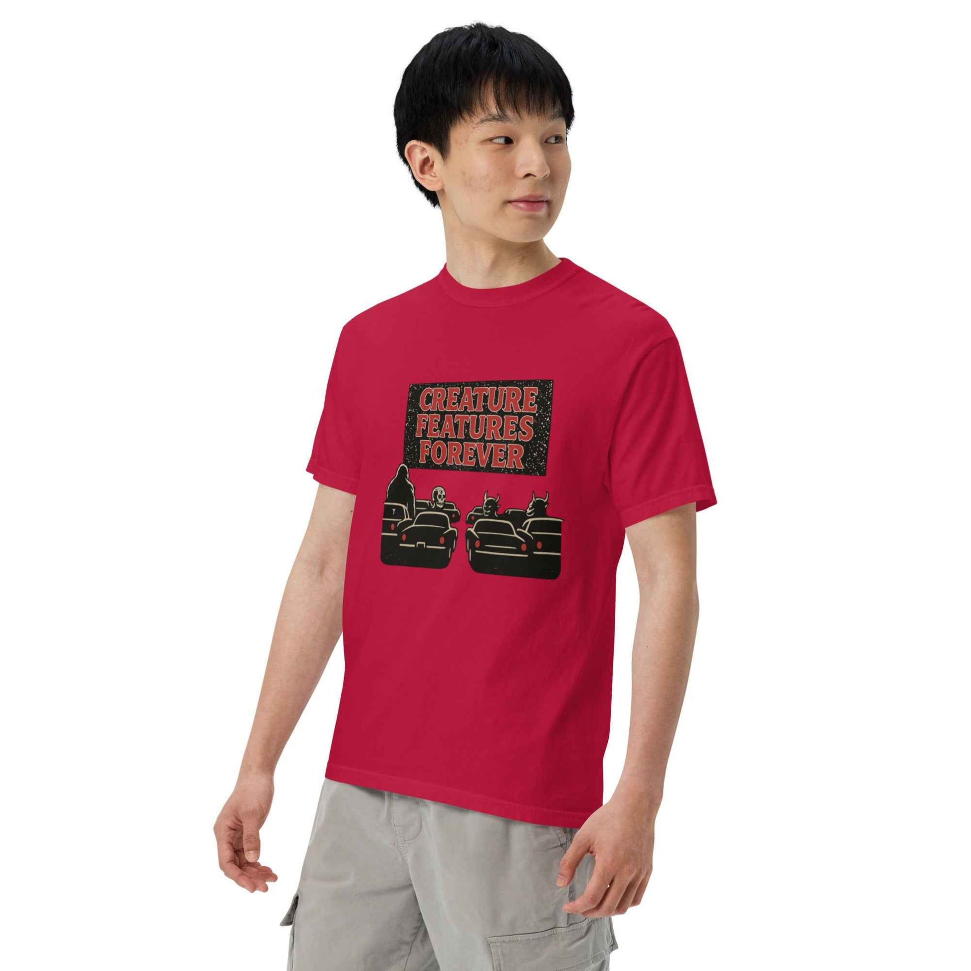 Creature Features Forever Unisex garment-dyed heavyweight t-shirt