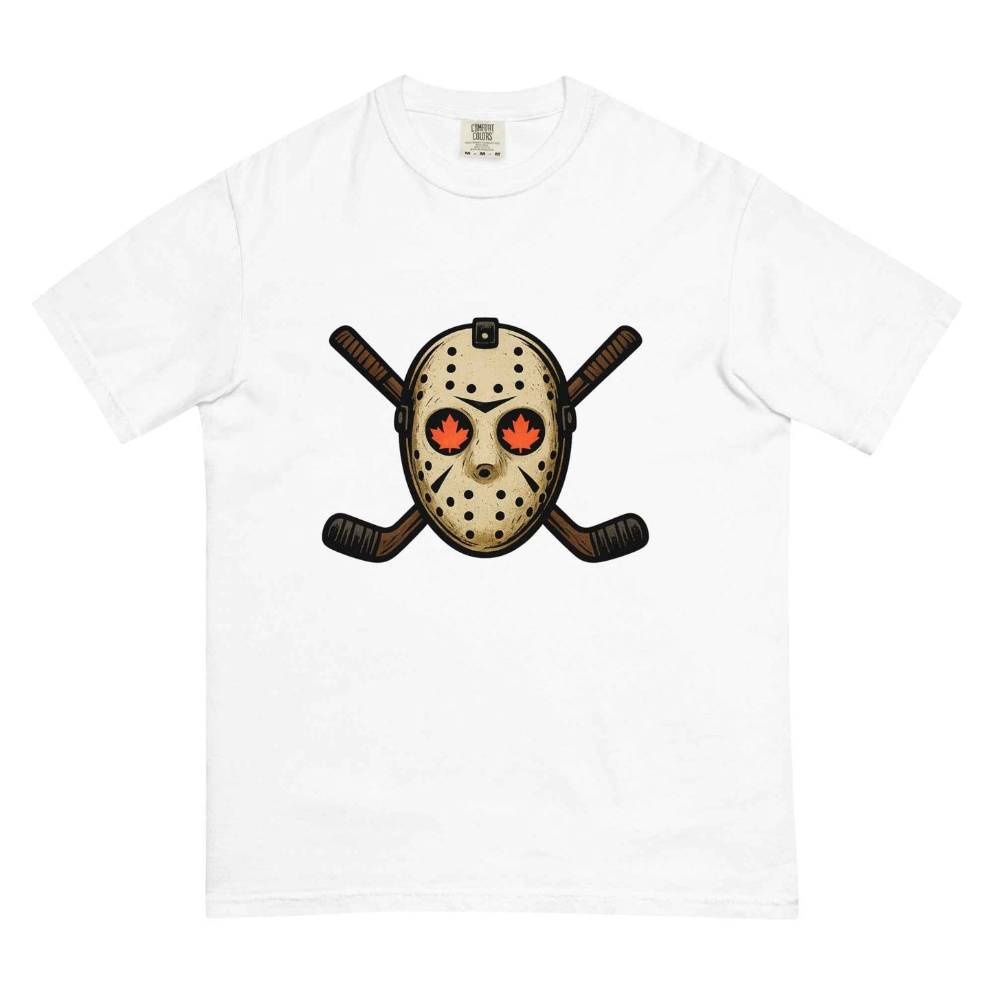 Hockey Mask Haunt Unisex garment-dyed heavyweight t-shirt