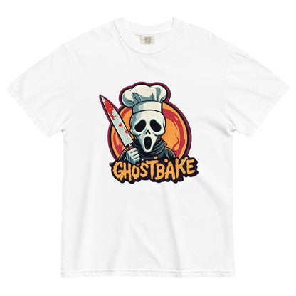 GhostBake Unisex garment-dyed heavyweight t-shirt  from Rare Plus Apparel – unique movie & pop culture inspired design.