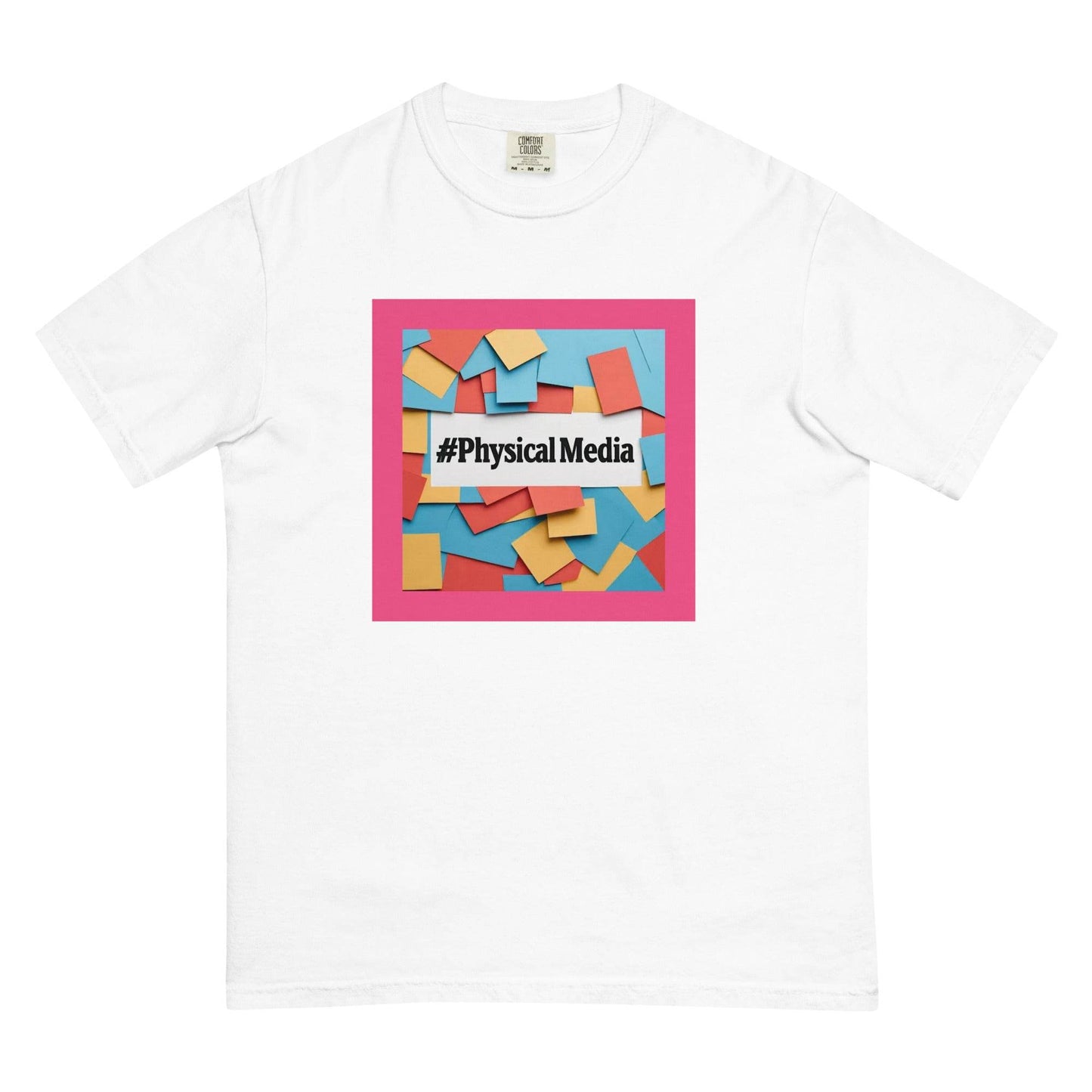 #PhysicalMedia Unisex garment-dyed heavyweight t-shirt - Rare Plus Apparel!
