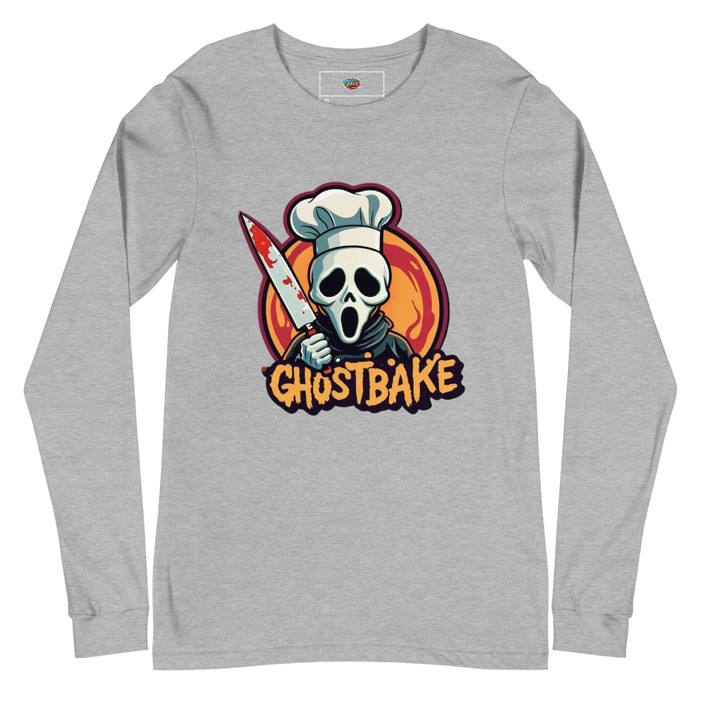 GhostBake Unisex Long Sleeve Tee  from Rare Plus Apparel – unique movie & pop culture inspired design.