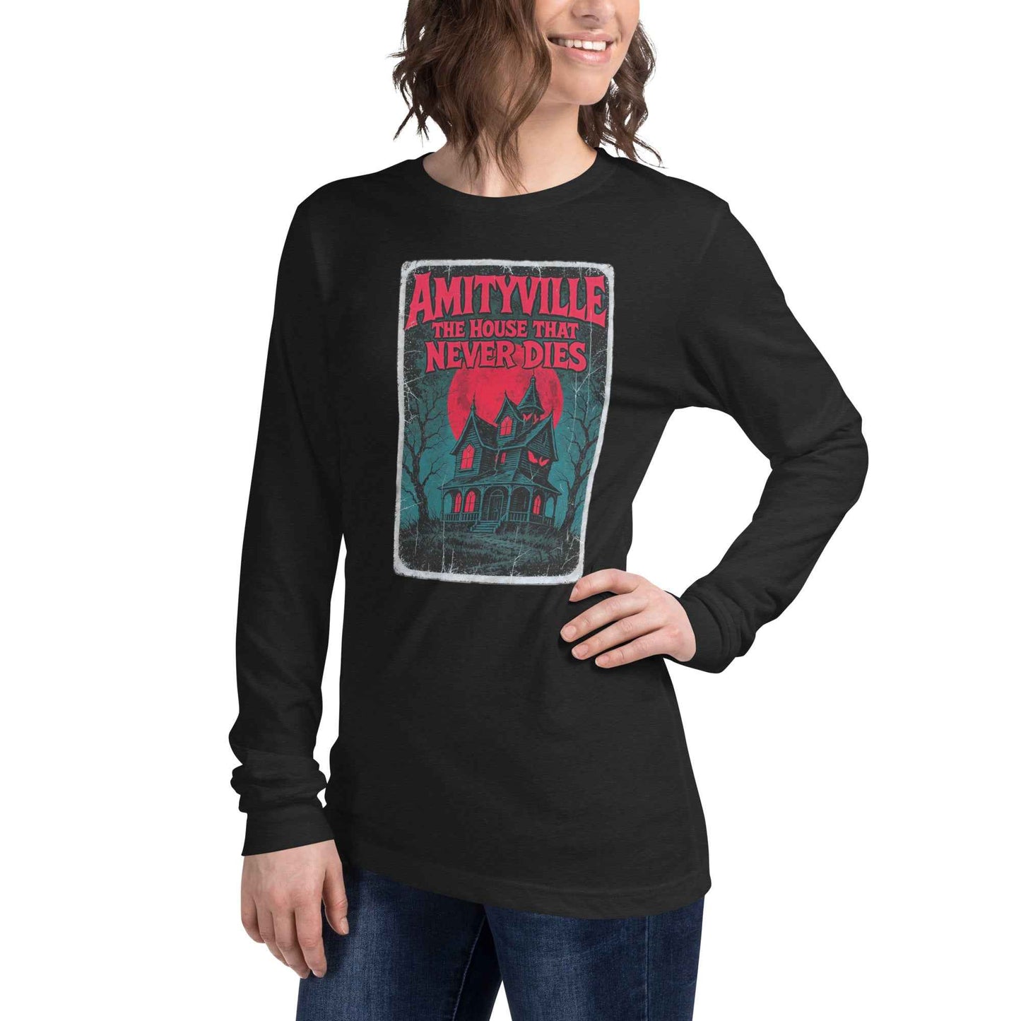 Amityville — The House That Never Dies Unisex Long Sleeve Tee