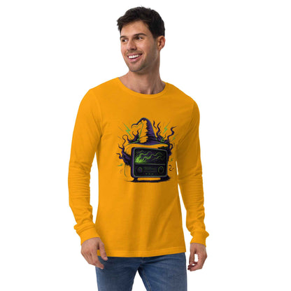 “Witching Hour Radio” Spells, Static & Screams Unisex Long Sleeve Tee