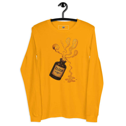 Vintage Horror Art Unisex Long Sleeve Tee