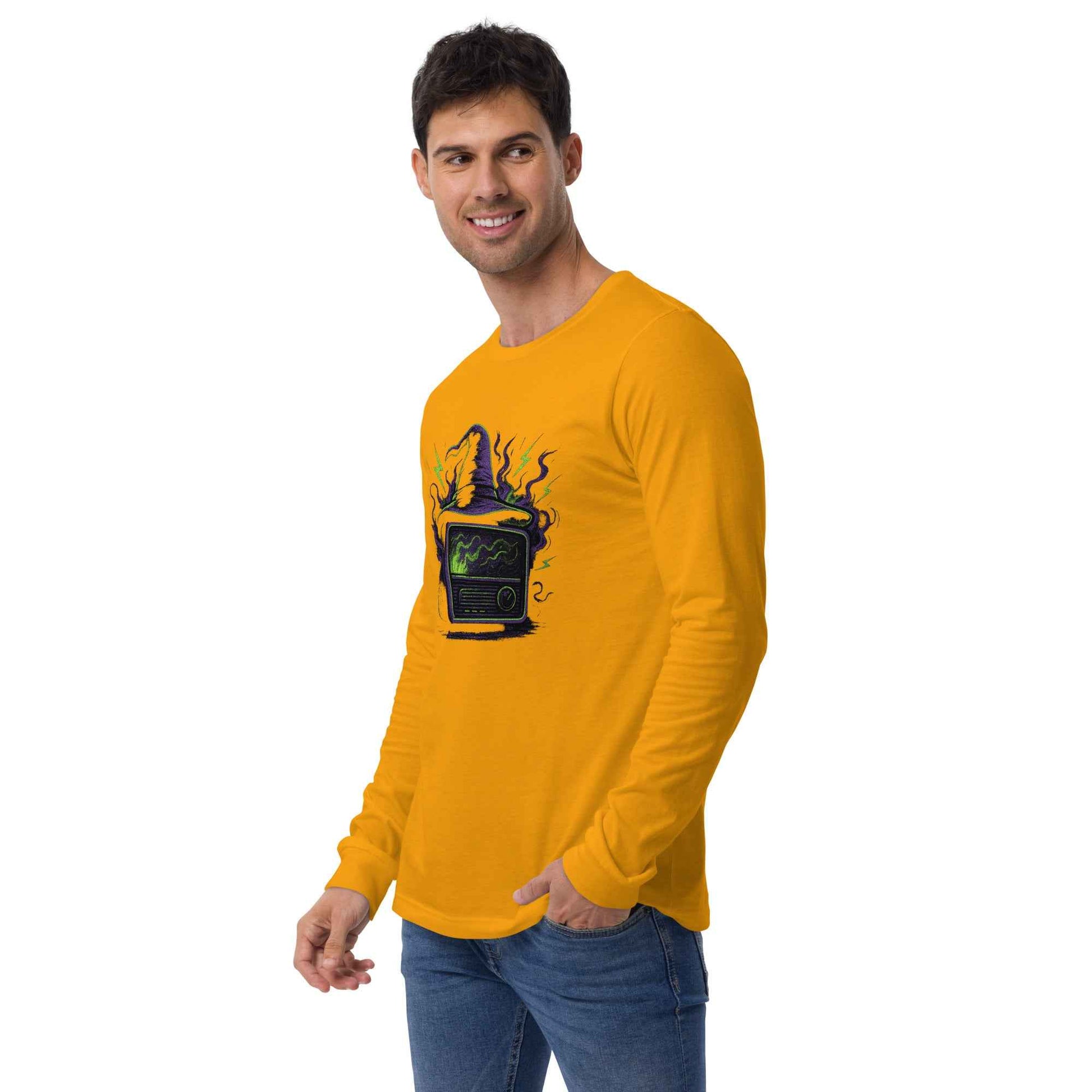 “Witching Hour Radio” Spells, Static & Screams Unisex Long Sleeve Tee