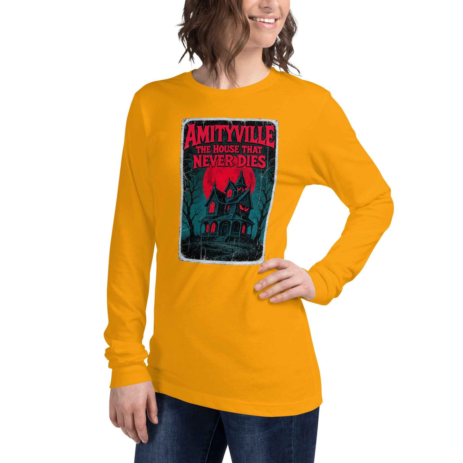 Amityville — The House That Never Dies Unisex Long Sleeve Tee