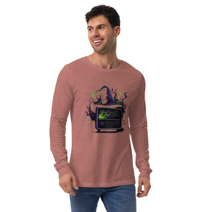 “Witching Hour Radio” Spells, Static & Screams Unisex Long Sleeve Tee