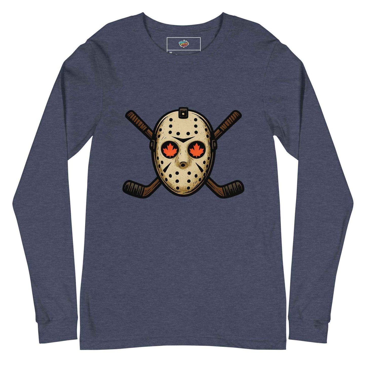 Hockey Mask Haunt Unisex Long Sleeve Tee