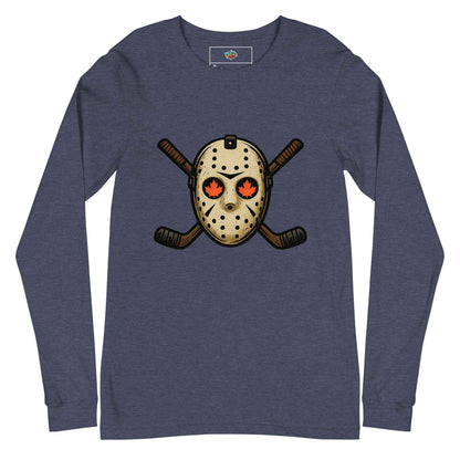 Hockey Mask Haunt Unisex Long Sleeve Tee