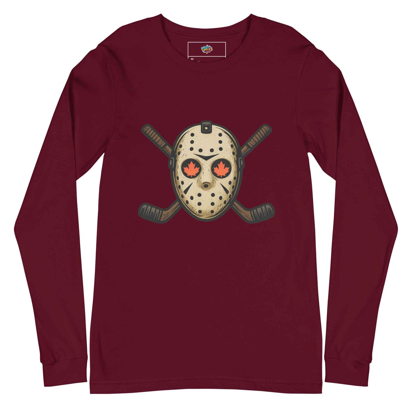 Hockey Mask Haunt Unisex Long Sleeve Tee