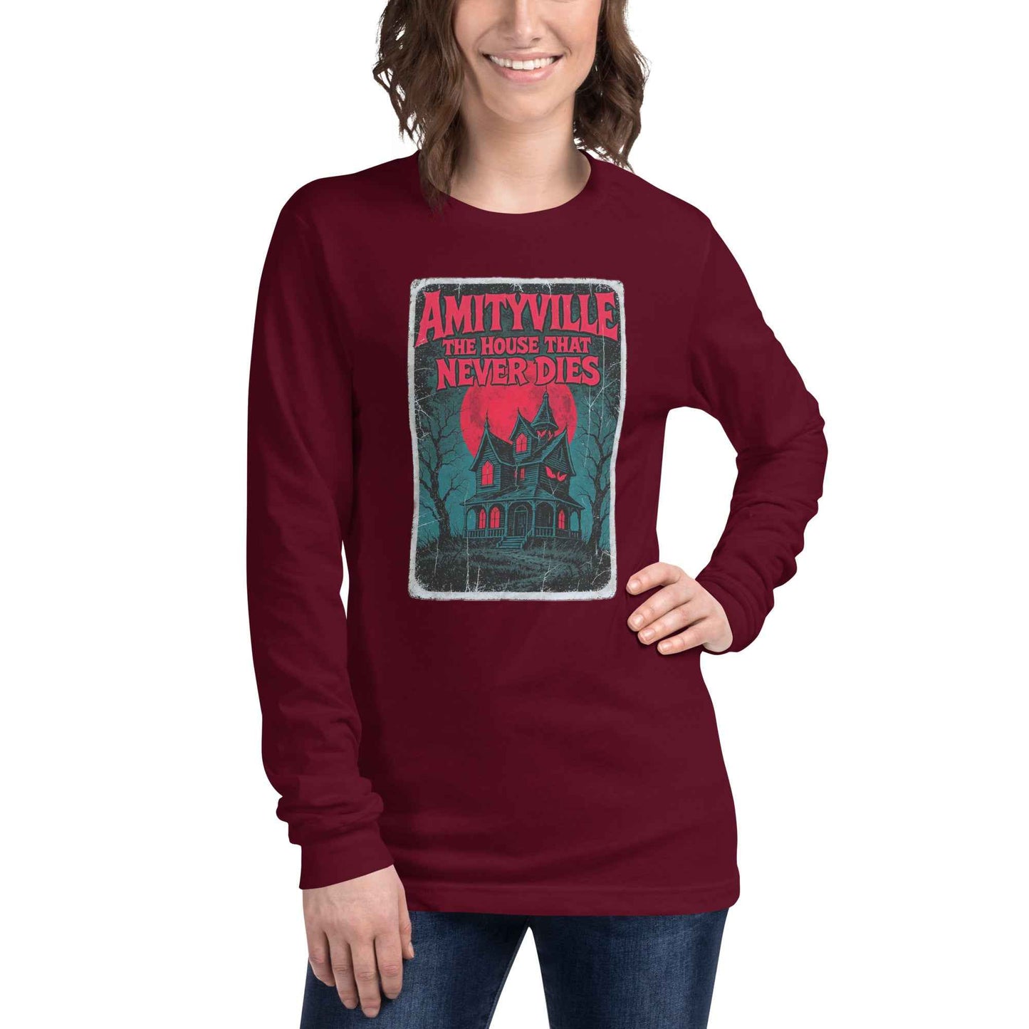Amityville — The House That Never Dies Unisex Long Sleeve Tee