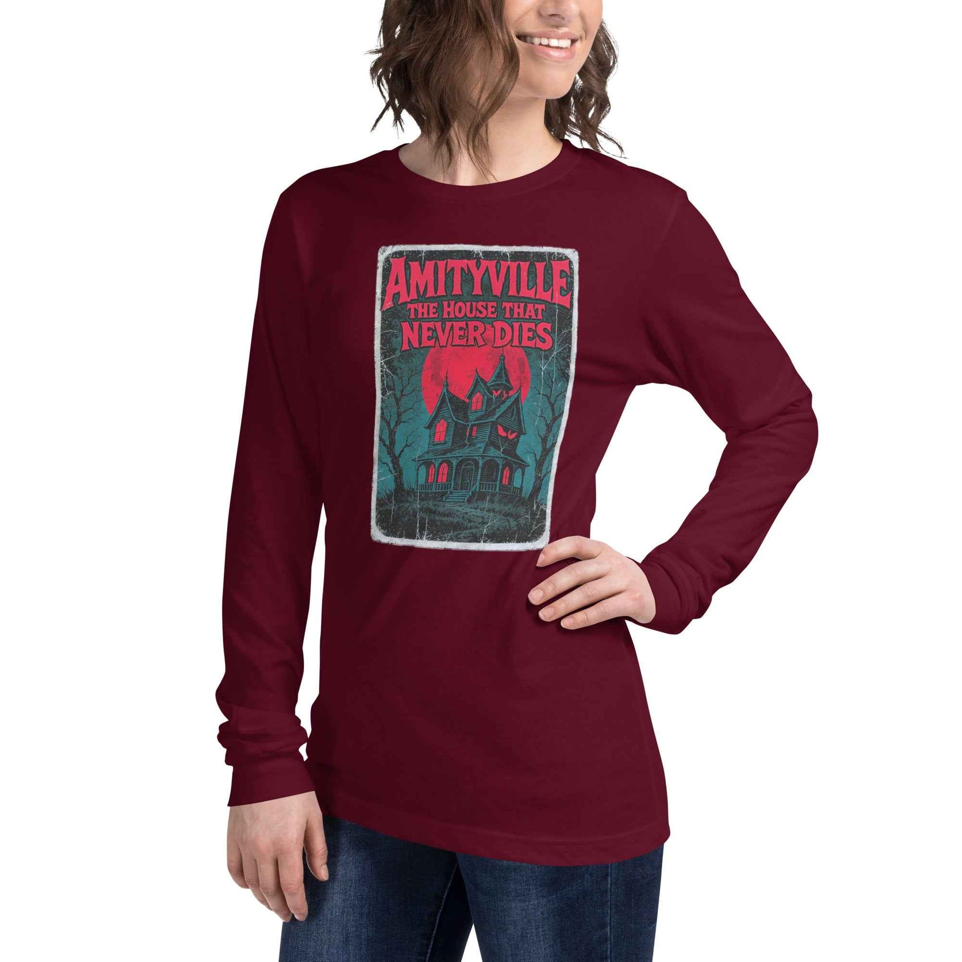 Amityville — The House That Never Dies Unisex Long Sleeve Tee