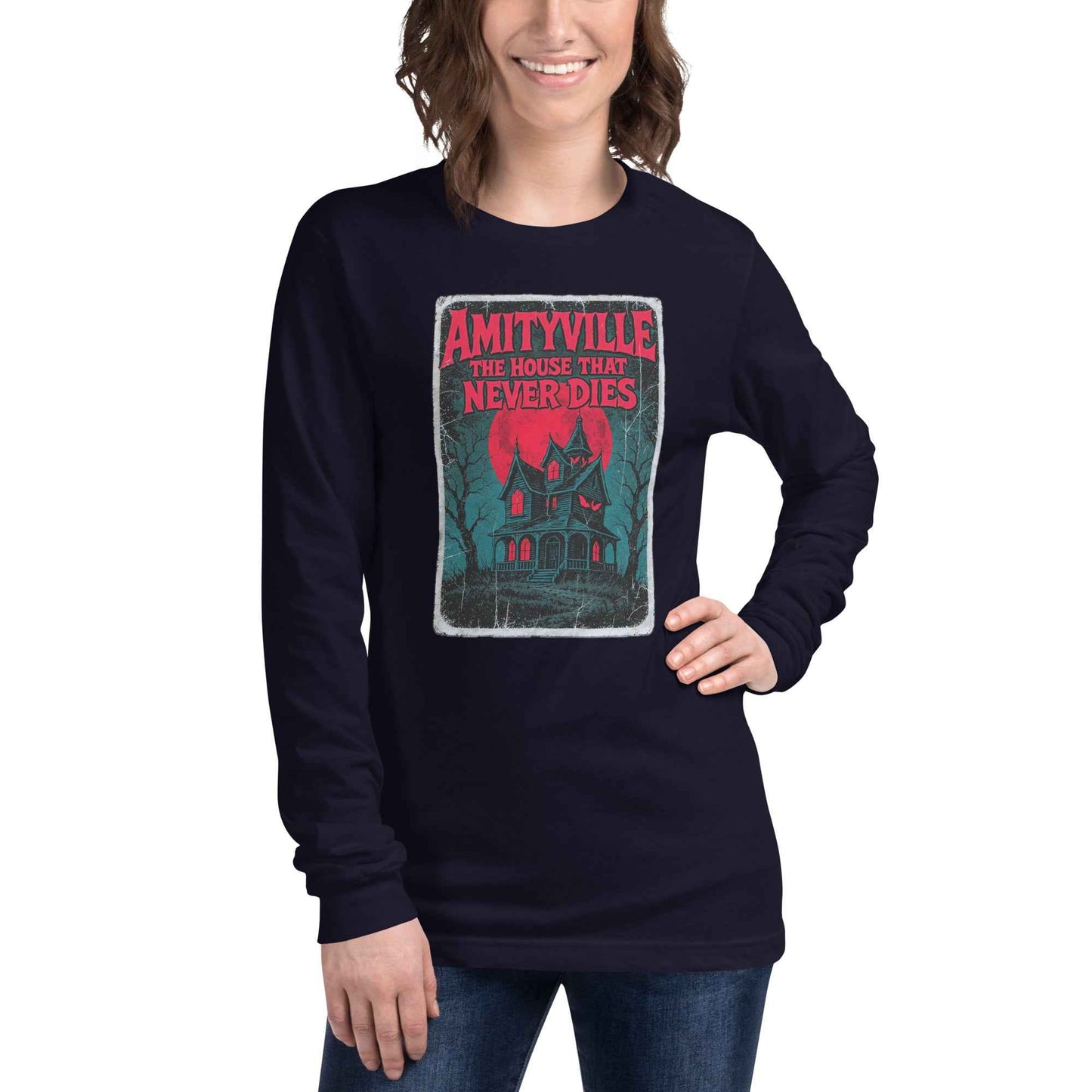 Amityville — The House That Never Dies Unisex Long Sleeve Tee