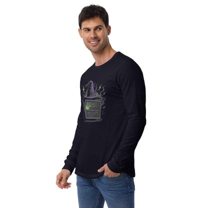 “Witching Hour Radio” Spells, Static & Screams Unisex Long Sleeve Tee