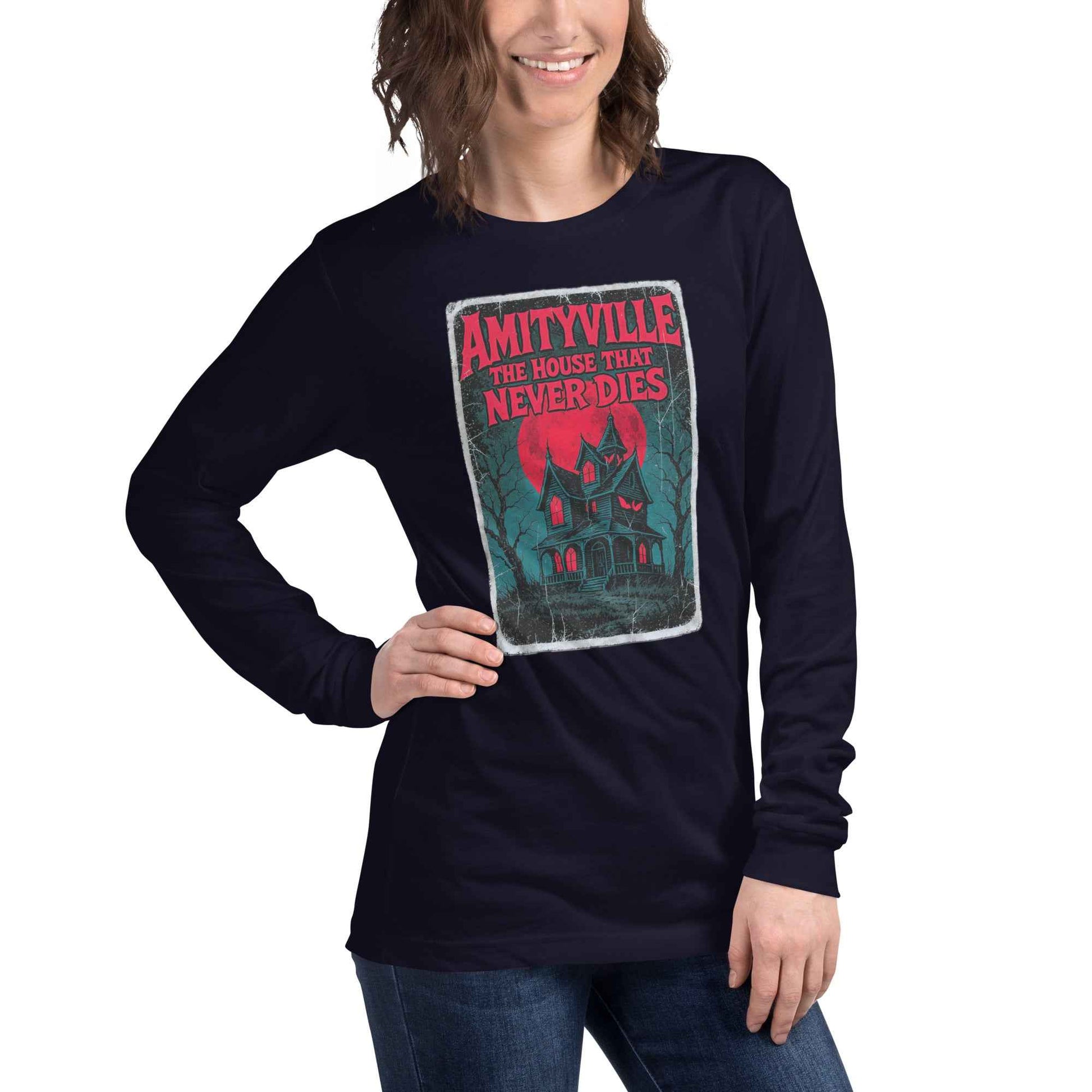 Amityville — The House That Never Dies Unisex Long Sleeve Tee