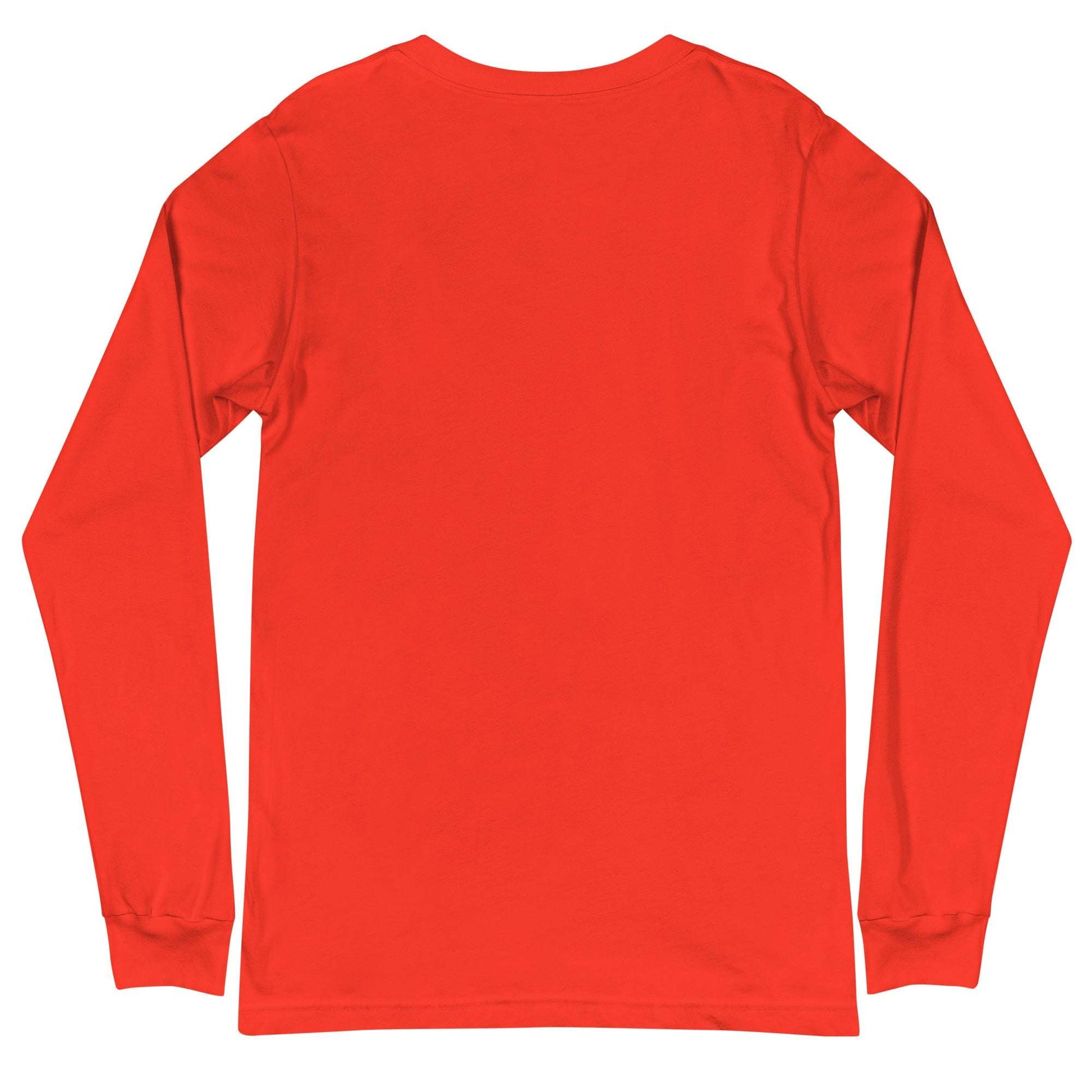 Hockey Mask Haunt Unisex Long Sleeve Tee  from Rare Plus Apparel – unique movie & pop culture inspired design.
