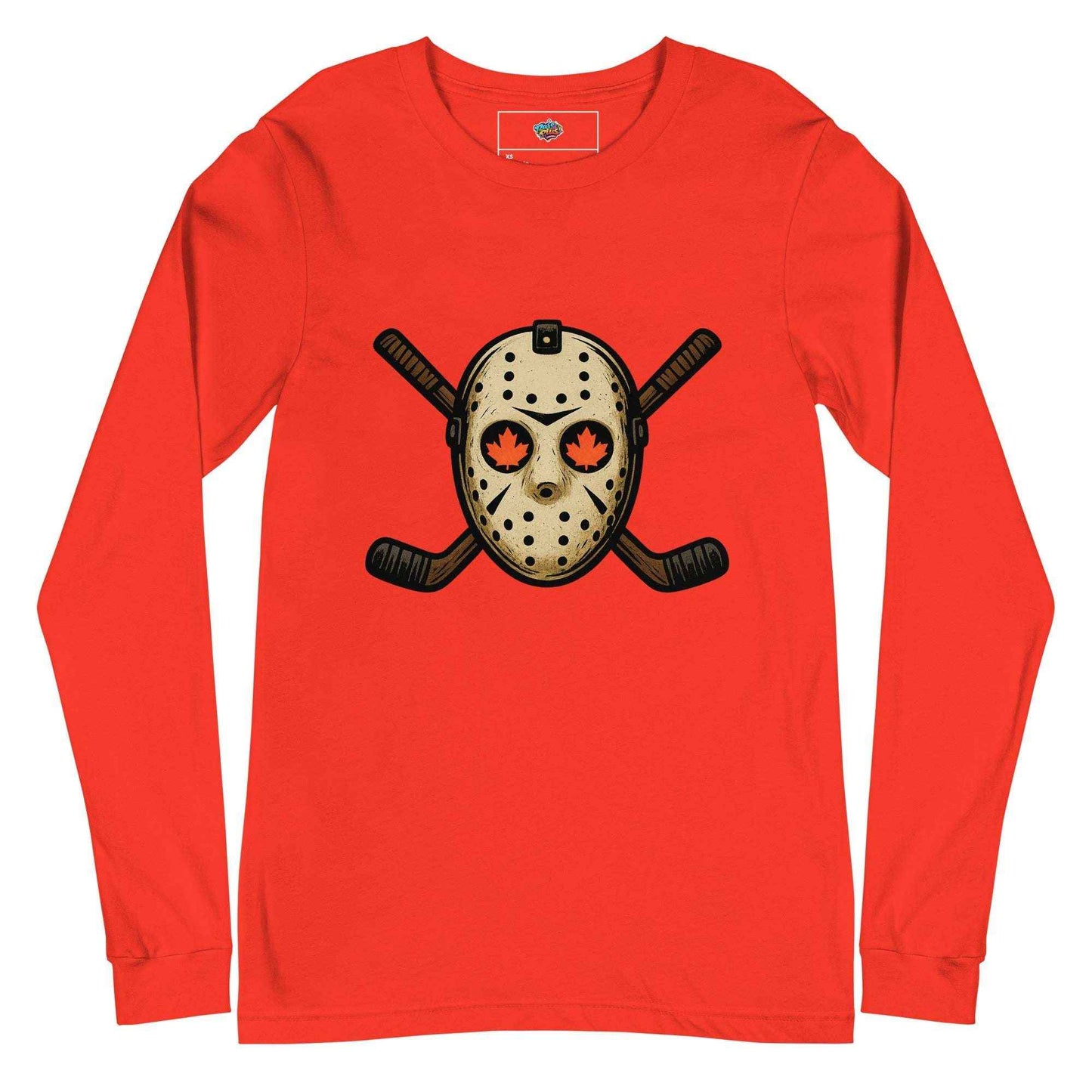 Hockey Mask Haunt Unisex Long Sleeve Tee
