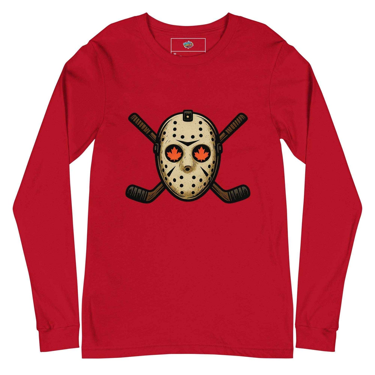 Hockey Mask Haunt Unisex Long Sleeve Tee