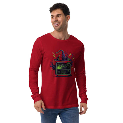 “Witching Hour Radio” Spells, Static & Screams Unisex Long Sleeve Tee