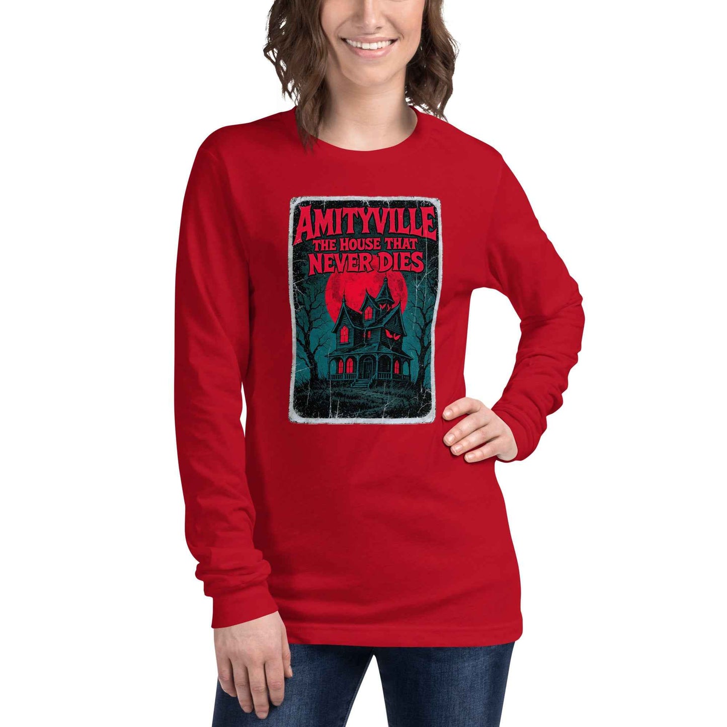 Amityville — The House That Never Dies Unisex Long Sleeve Tee