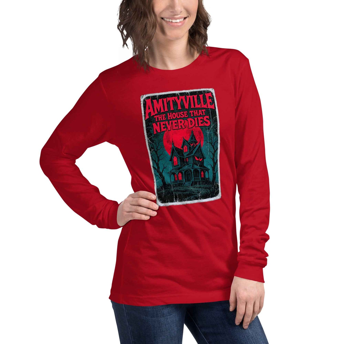 Amityville — The House That Never Dies Unisex Long Sleeve Tee