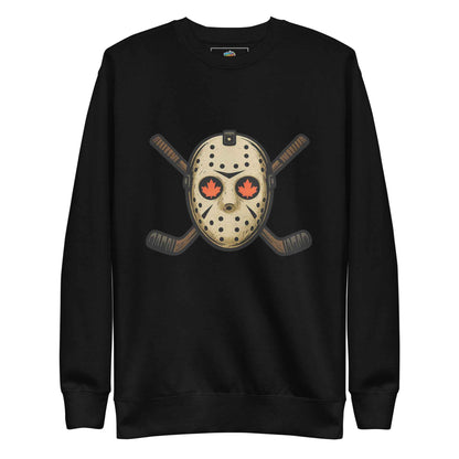 Hockey Mask Haunt Unisex Premium Sweatshirt