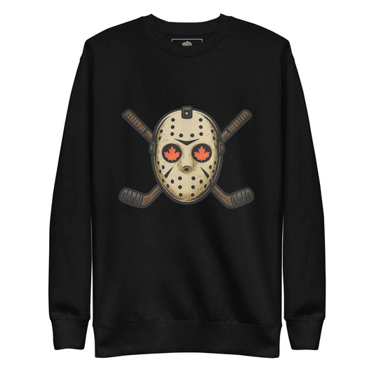 Hockey Mask Haunt Unisex Premium Sweatshirt