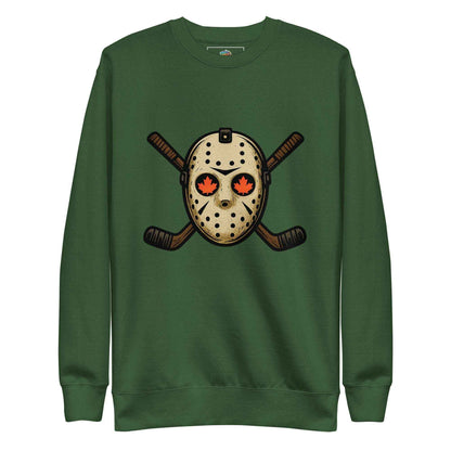 Hockey Mask Haunt Unisex Premium Sweatshirt