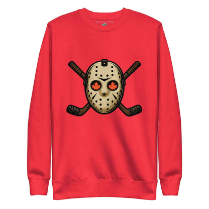 Hockey Mask Haunt Unisex Premium Sweatshirt