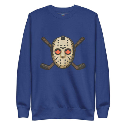 Hockey Mask Haunt Unisex Premium Sweatshirt