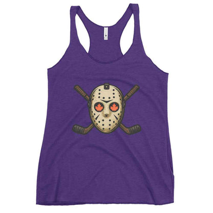 Hockey Mask Haunt Women's Racerback Tank