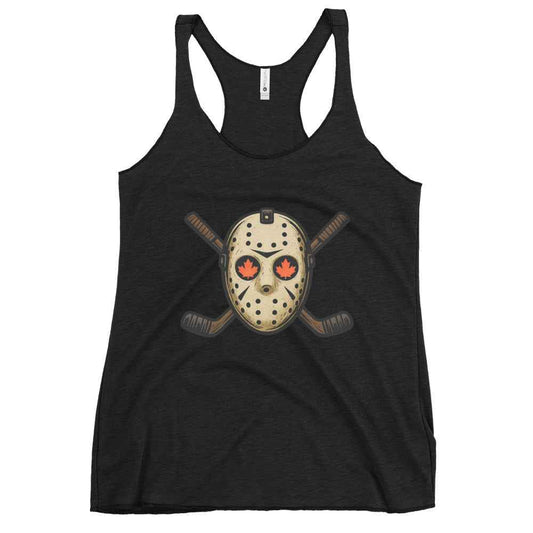 Hockey Mask Haunt Women's Racerback Tank