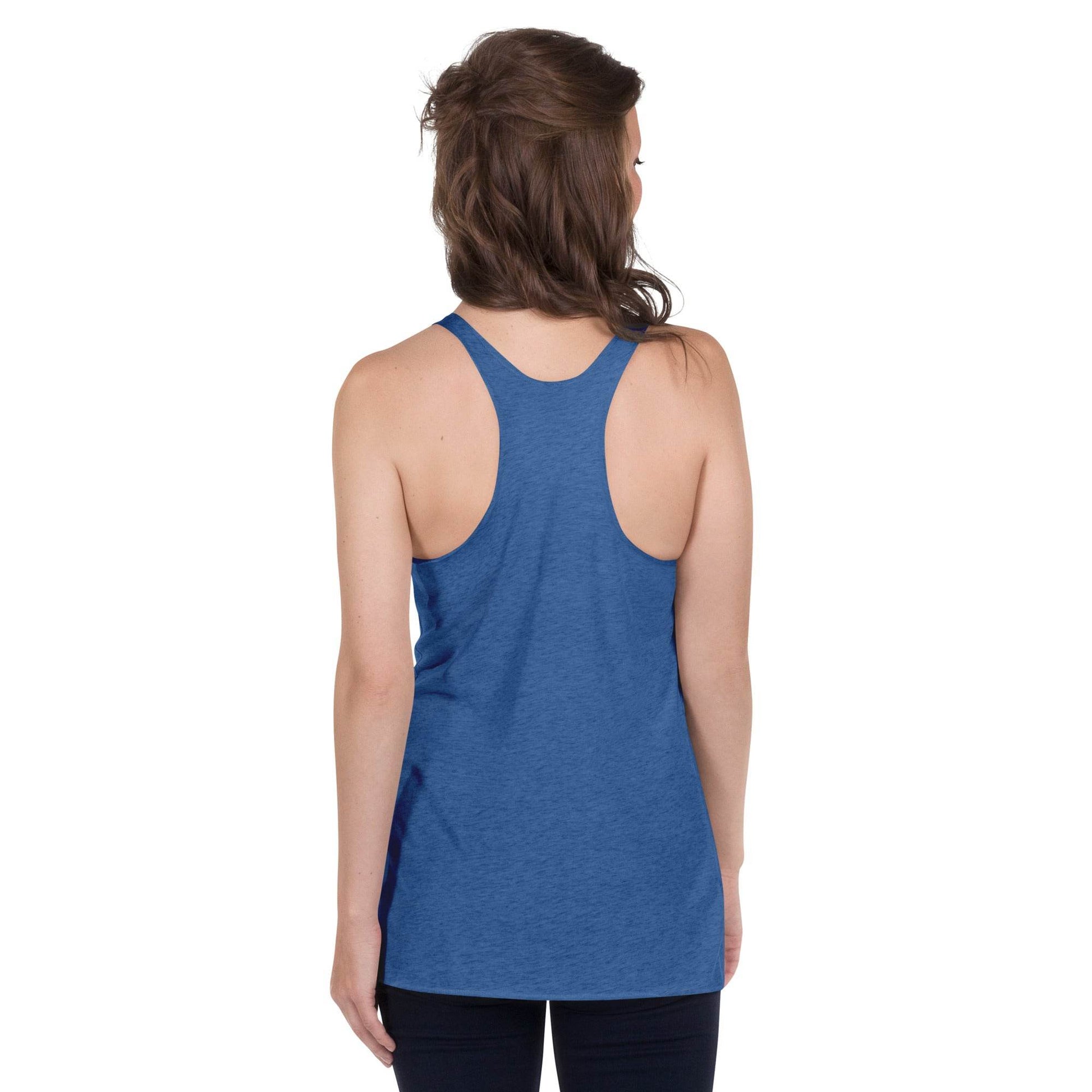 100% Maple Powered Women's Racerback Tank  from Rare Plus Apparel – unique movie & pop culture inspired design.