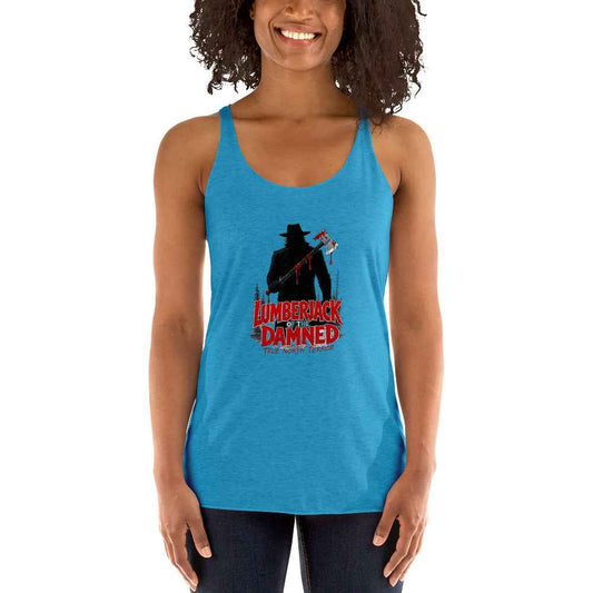 “Lumberjack of the Damned” Women's Racerback Tank