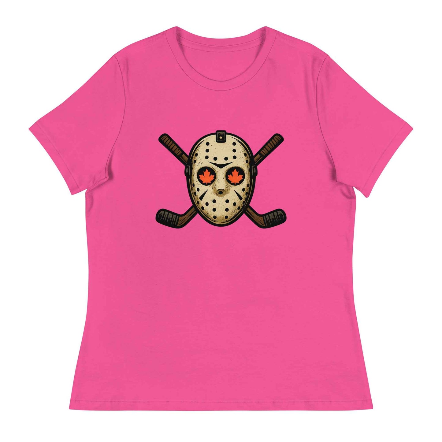 Hockey Mask Haunt Women's Relaxed T-Shirt
