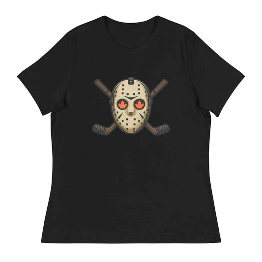 Hockey Mask Haunt Women's Relaxed T-Shirt