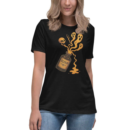 Vintage Horror Art Women's Relaxed T-Shirt
