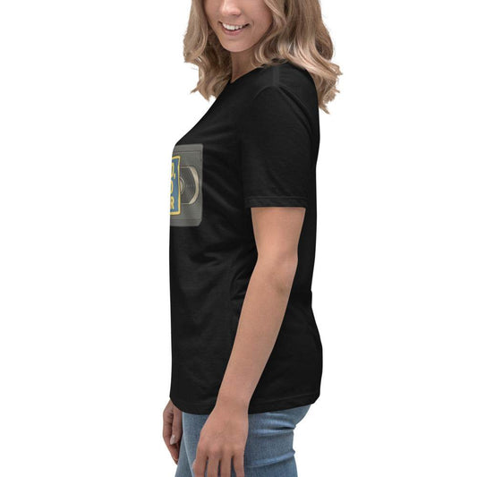 Be Kind, Rewind Forever Women's Relaxed T-Shirt  from Rare Plus Apparel – unique movie & pop culture inspired design.