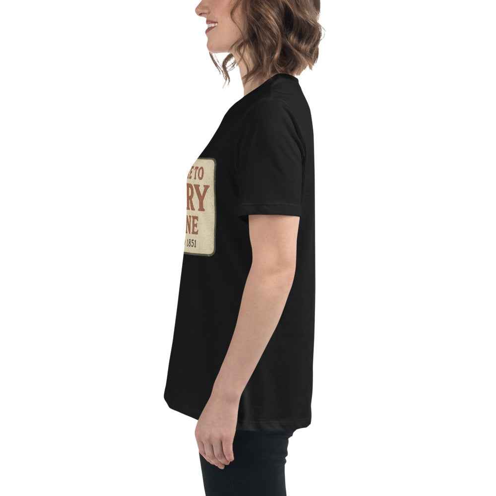 Welcome to Derry, Maine: Founded 1851 - Women's Relaxed T-Shirt