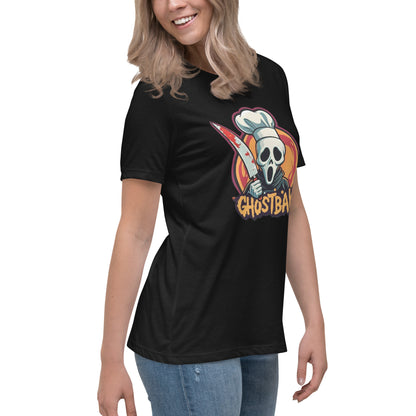 GhostBake Women's Relaxed T-Shirt  from Rare Plus Apparel – unique movie & pop culture inspired design.
